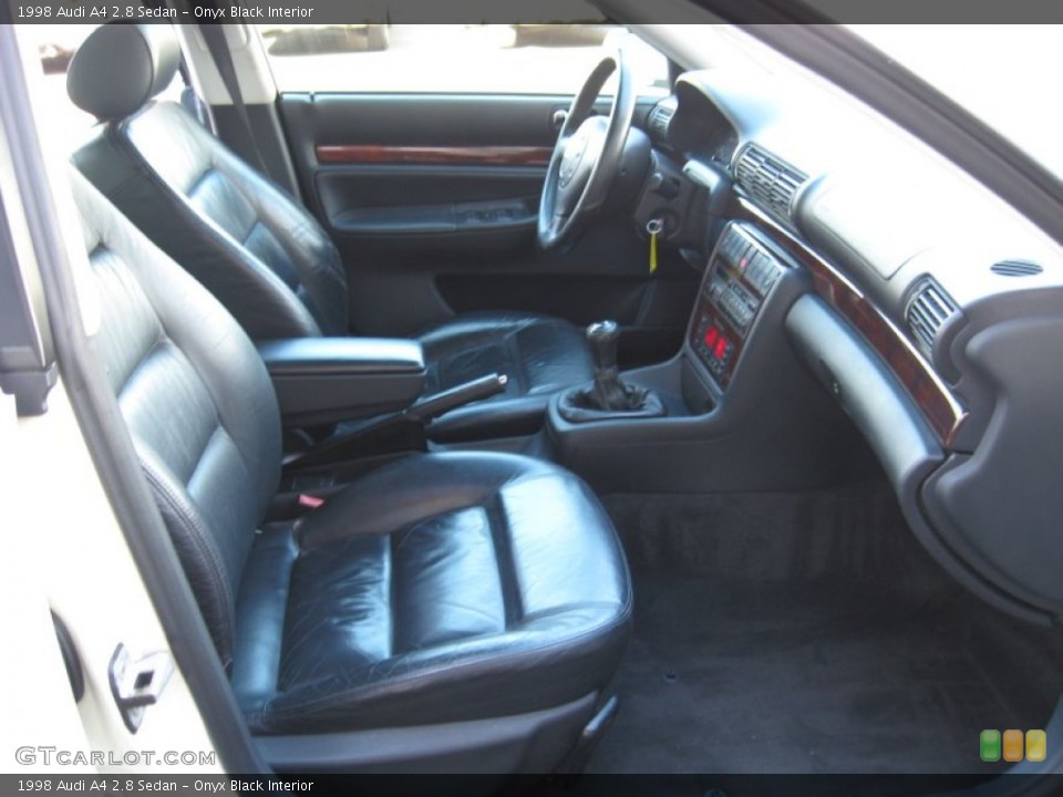 Onyx Black Interior Photo for the 1998 Audi A4 2.8 Sedan #57849017