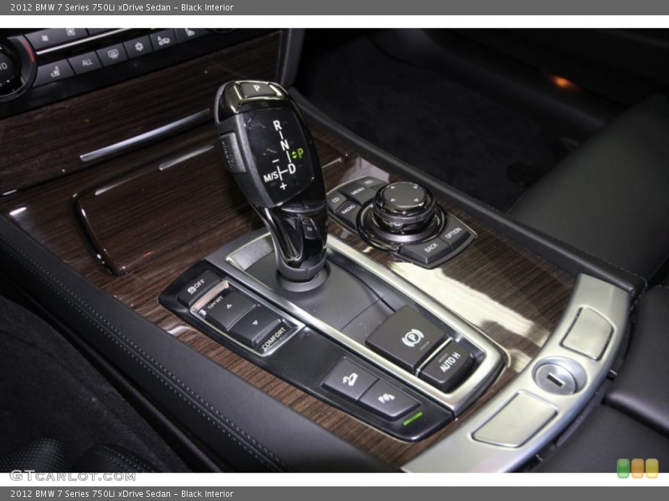 Black Interior Transmission for the 2012 BMW 7 Series 750Li xDrive Sedan #57849989