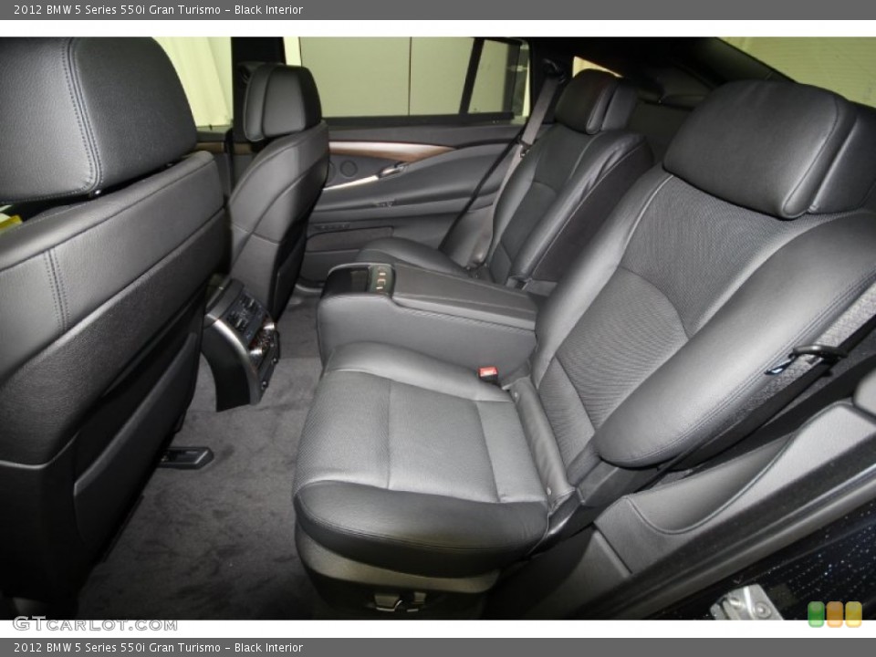 Black Interior Photo for the 2012 BMW 5 Series 550i Gran Turismo #57850151