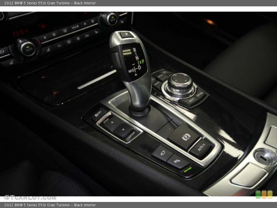 Black Interior Transmission for the 2012 BMW 5 Series 550i Gran Turismo #57850209