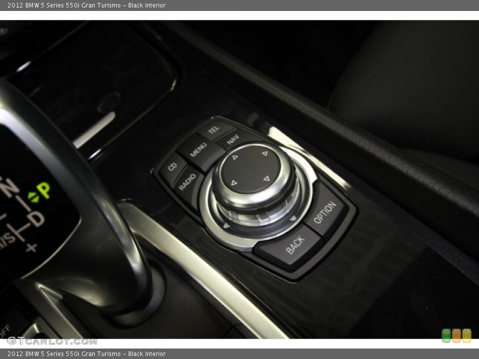 Black Interior Controls for the 2012 BMW 5 Series 550i Gran Turismo #57850217