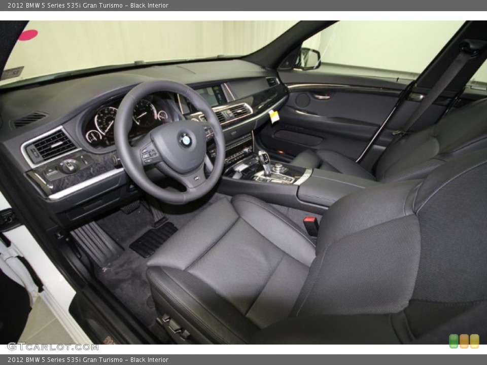 Black Interior Photo for the 2012 BMW 5 Series 535i Gran Turismo #57850406