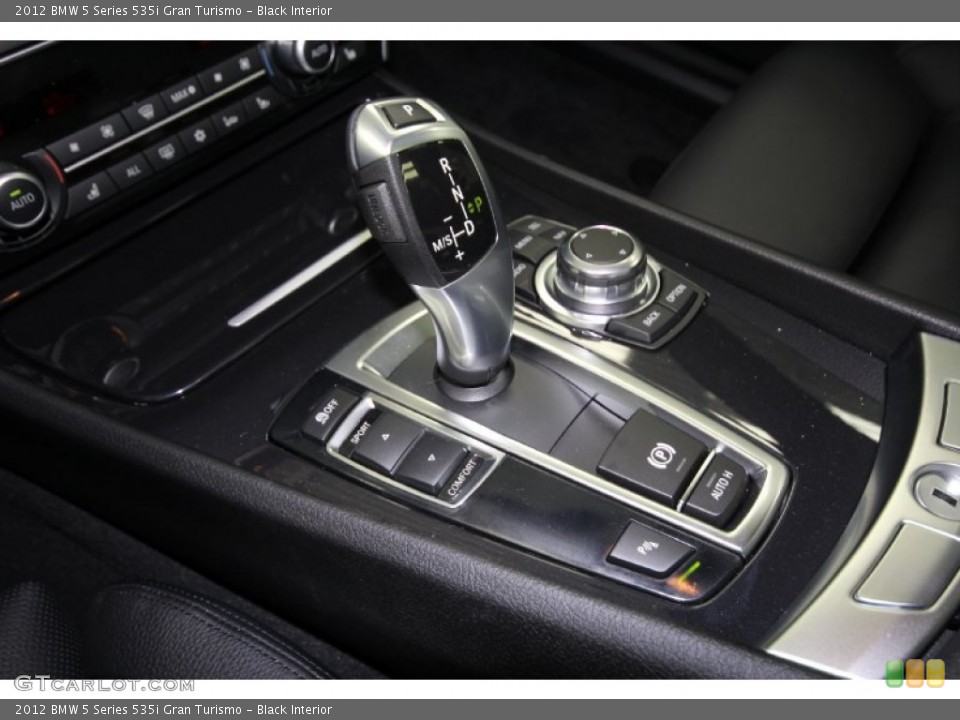 Black Interior Transmission for the 2012 BMW 5 Series 535i Gran Turismo #57850481