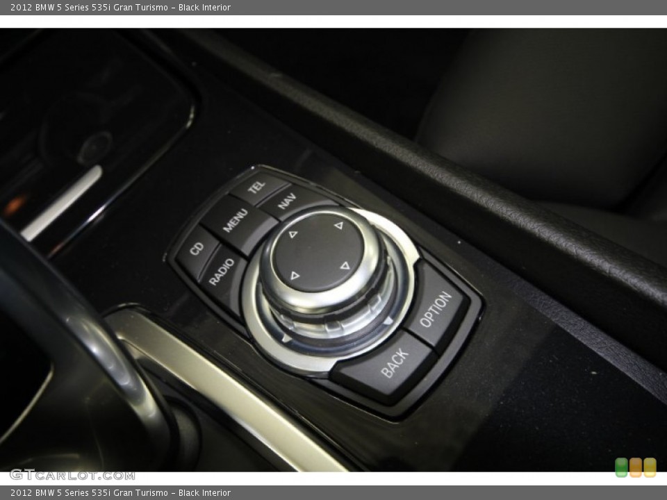 Black Interior Controls for the 2012 BMW 5 Series 535i Gran Turismo #57850490