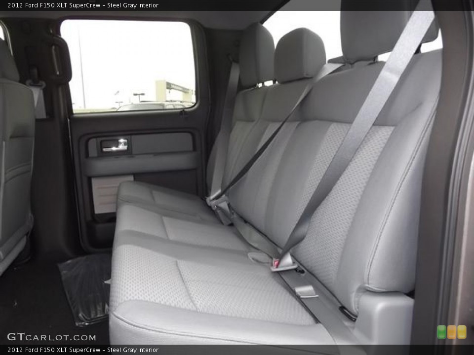 Steel Gray Interior Photo for the 2012 Ford F150 XLT SuperCrew #57854081