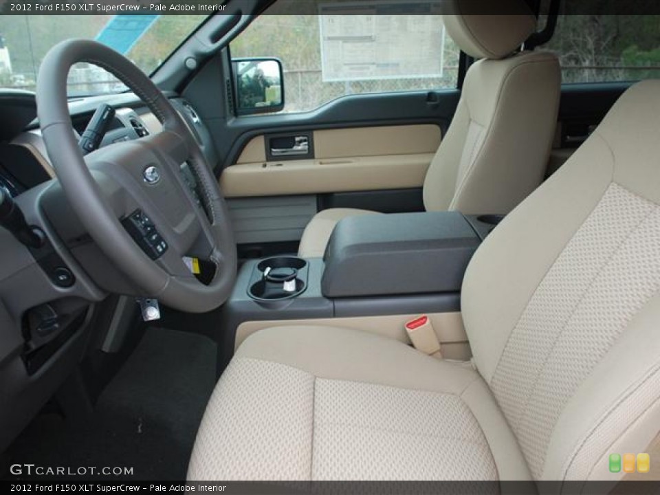 Pale Adobe Interior Photo for the 2012 Ford F150 XLT SuperCrew #57854243