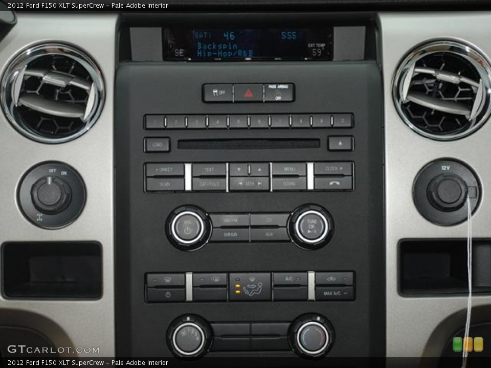Pale Adobe Interior Controls for the 2012 Ford F150 XLT SuperCrew #57854270