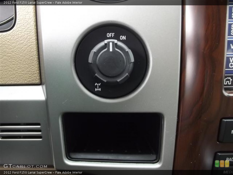 Pale Adobe Interior Controls for the 2012 Ford F150 Lariat SuperCrew #57855101