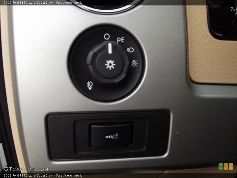 Pale Adobe Interior Controls for the 2012 Ford F150 Lariat SuperCrew #57855119