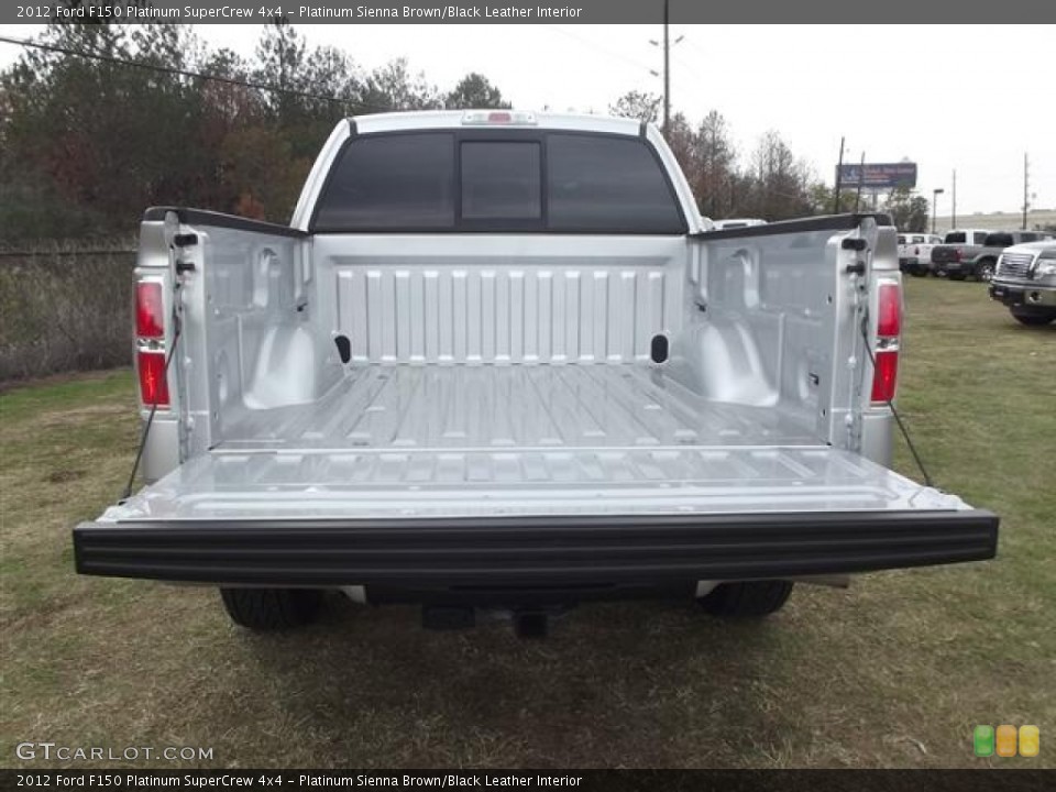 Platinum Sienna Brown/Black Leather Interior Trunk for the 2012 Ford F150 Platinum SuperCrew 4x4 #57855899