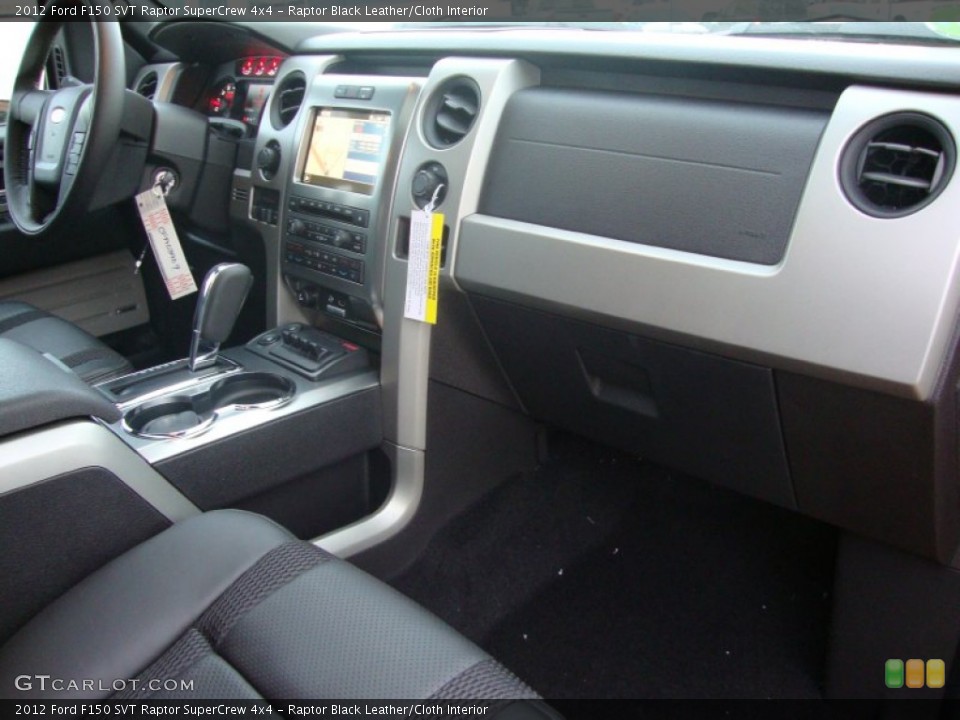 Raptor Black Leather/Cloth Interior Dashboard for the 2012 Ford F150 SVT Raptor SuperCrew 4x4 #57856322
