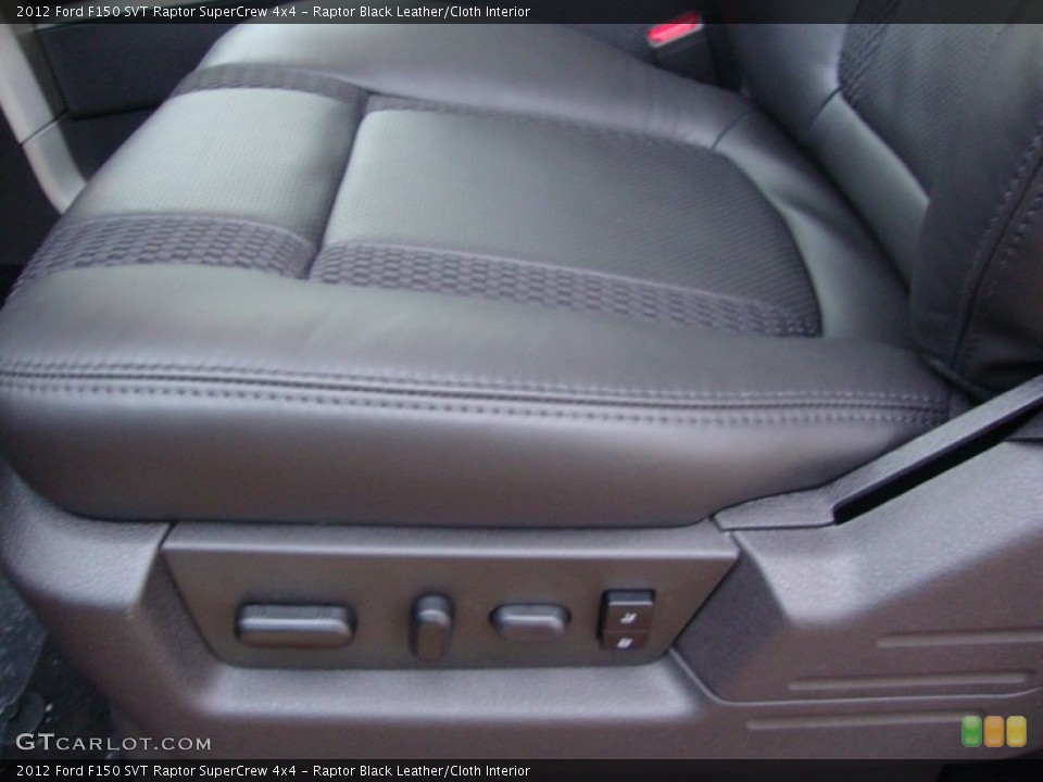 Raptor Black Leather/Cloth Interior Controls for the 2012 Ford F150 SVT Raptor SuperCrew 4x4 #57856358