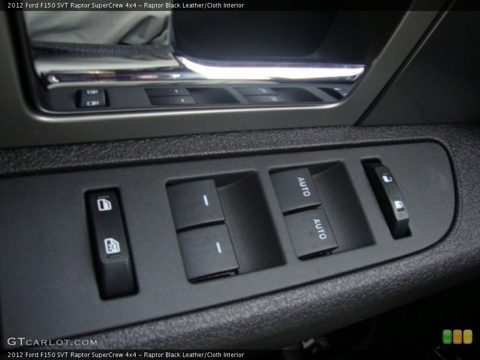 Raptor Black Leather/Cloth Interior Controls for the 2012 Ford F150 SVT Raptor SuperCrew 4x4 #57856398