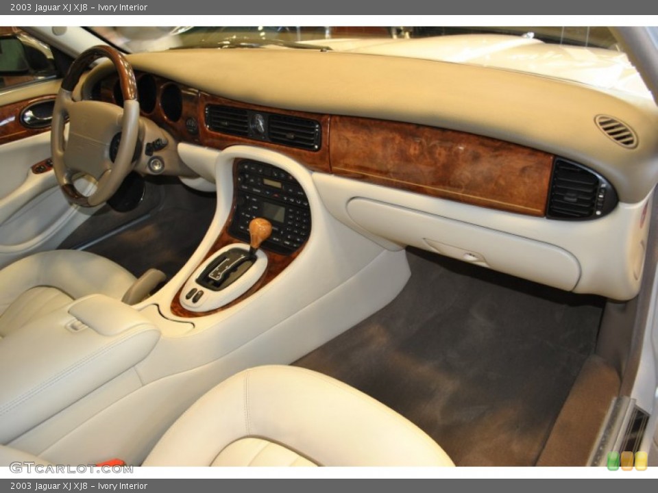 Ivory Interior Dashboard for the 2003 Jaguar XJ XJ8 #57856781