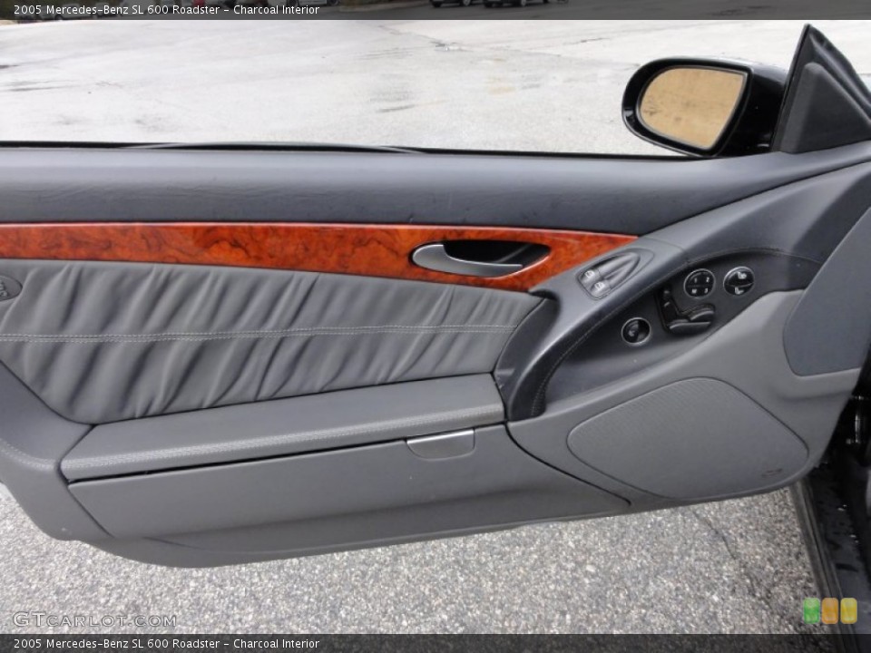 Charcoal Interior Door Panel for the 2005 Mercedes-Benz SL 600 Roadster #57859015