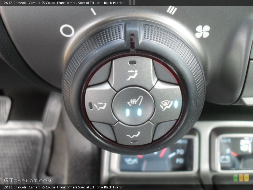 Black Interior Controls for the 2012 Chevrolet Camaro SS Coupe Transformers Special Edition #57859256
