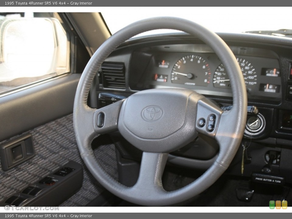 Gray Interior Steering Wheel for the 1995 Toyota 4Runner SR5 V6 4x4 #57860024