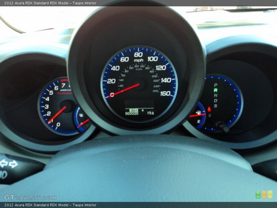 Taupe Interior Gauges for the 2012 Acura RDX  #57861944