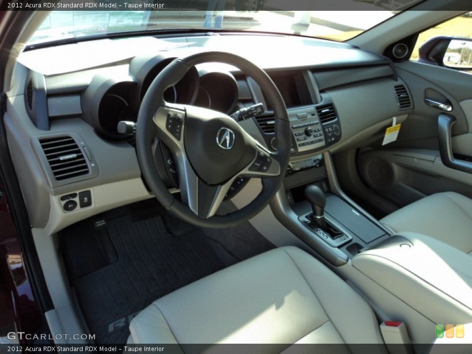 Taupe Interior Prime Interior for the 2012 Acura RDX  #57862010