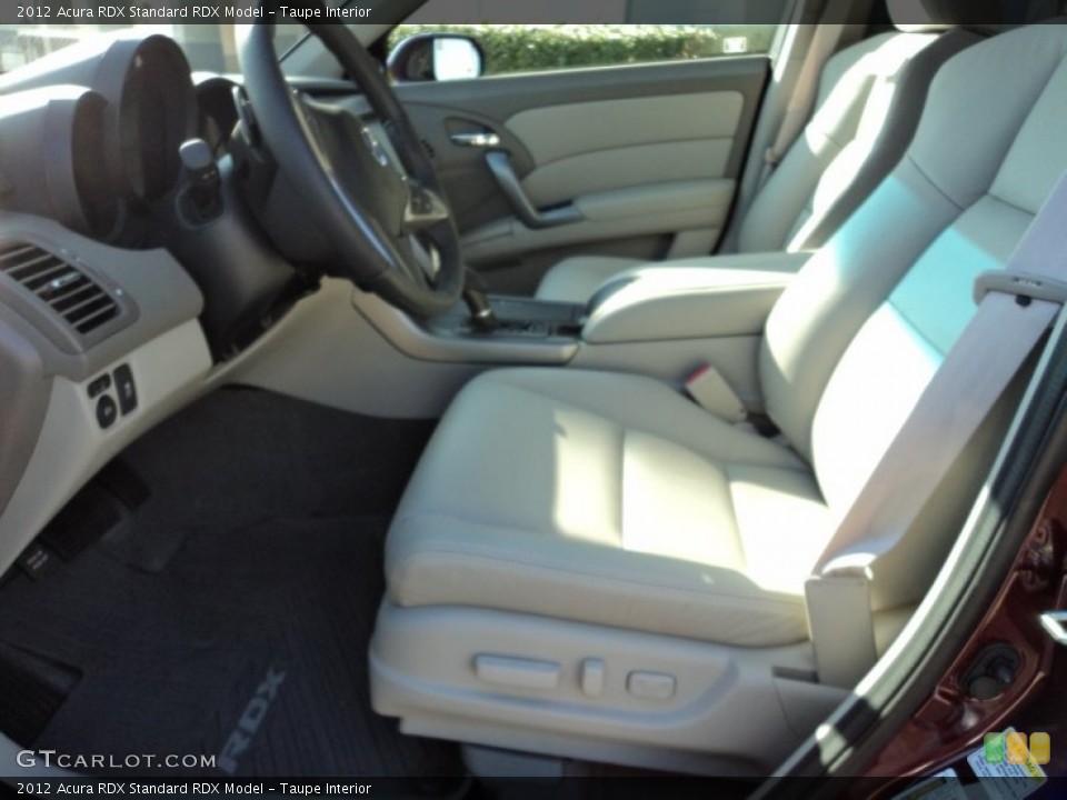 Taupe Interior Front Seat for the 2012 Acura RDX  #57862028