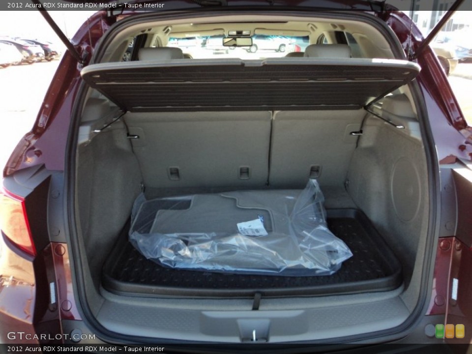Taupe Interior Trunk for the 2012 Acura RDX  #57862046