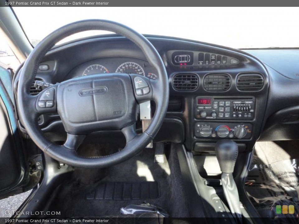 Dark Pewter Interior Dashboard for the 1997 Pontiac Grand Prix GT Sedan #57862898