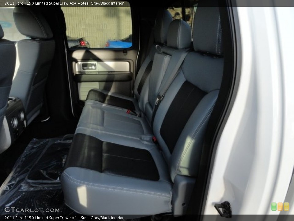 Steel Gray/Black Interior Photo for the 2011 Ford F150 Limited SuperCrew 4x4 #57867437