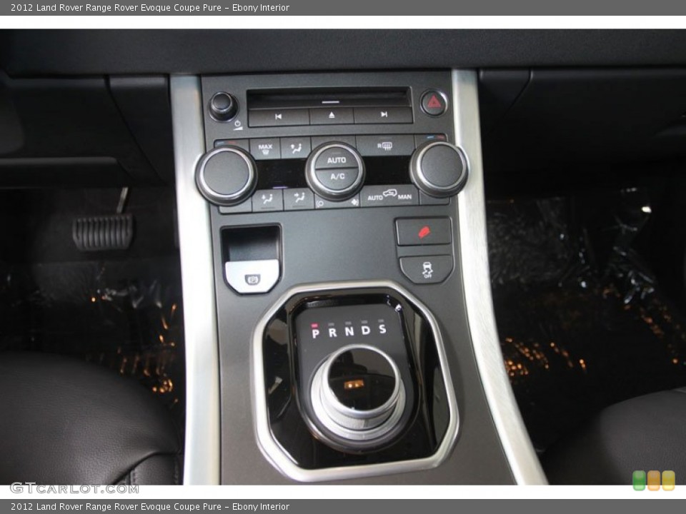 Ebony Interior Transmission for the 2012 Land Rover Range Rover Evoque Coupe Pure #57869252