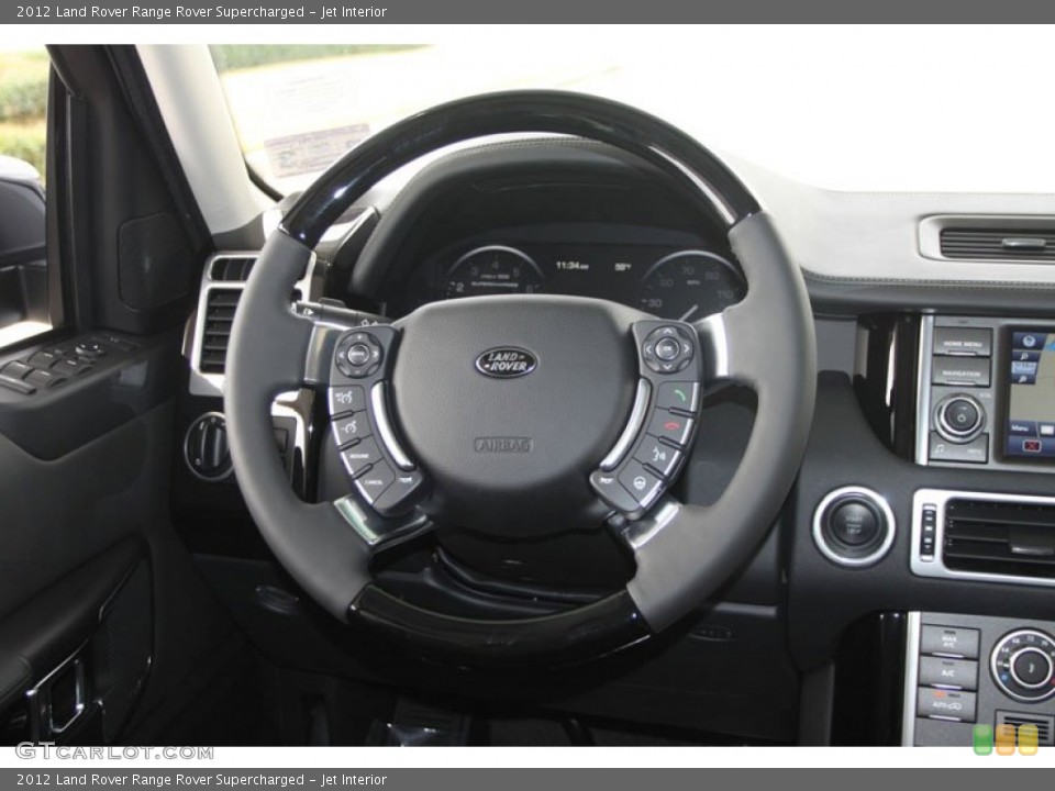 Jet Interior Steering Wheel for the 2012 Land Rover Range Rover Supercharged #57869333