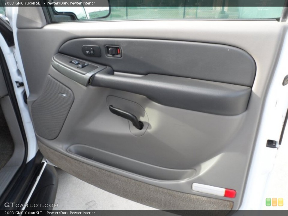 Pewter/Dark Pewter Interior Door Panel for the 2003 GMC Yukon SLT #57870905