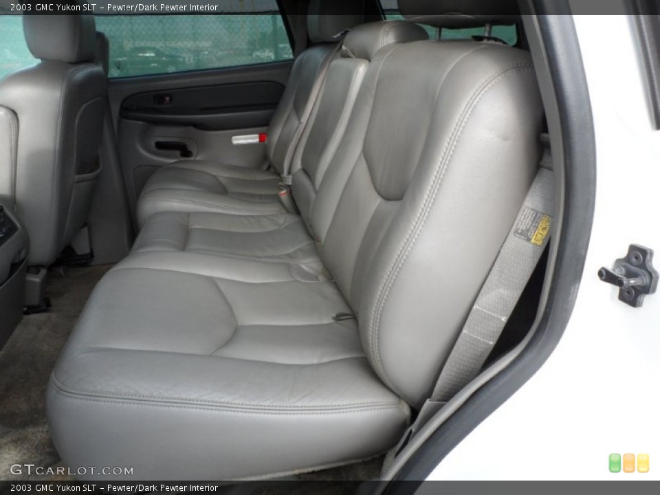 Pewter/Dark Pewter Interior Photo for the 2003 GMC Yukon SLT #57870932