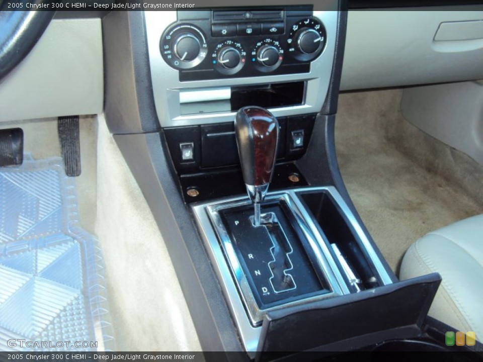 Deep Jade/Light Graystone Interior Transmission for the 2005 Chrysler 300 C HEMI #57881695