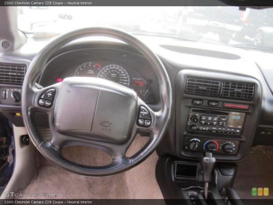 Neutral Interior Dashboard for the 2000 Chevrolet Camaro Z28 Coupe #57881986
