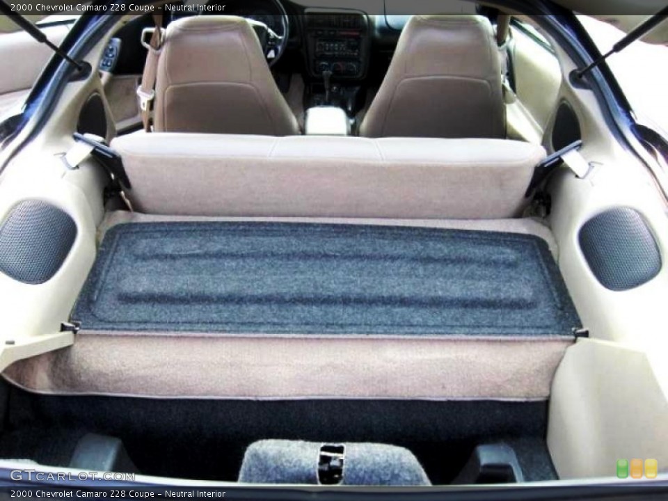 Neutral Interior Trunk for the 2000 Chevrolet Camaro Z28 Coupe #57882004