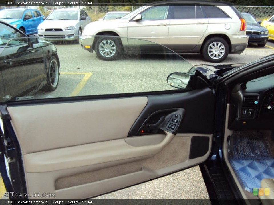 Neutral Interior Door Panel for the 2000 Chevrolet Camaro Z28 Coupe #57882028