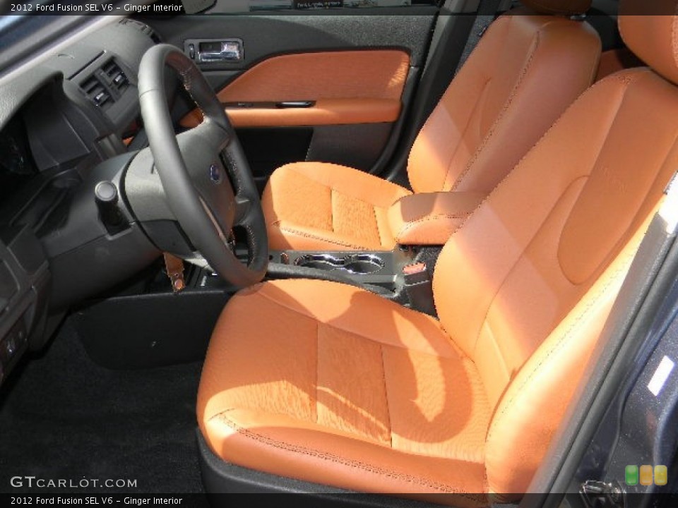 Ginger Interior Photo for the 2012 Ford Fusion SEL V6 #57882829