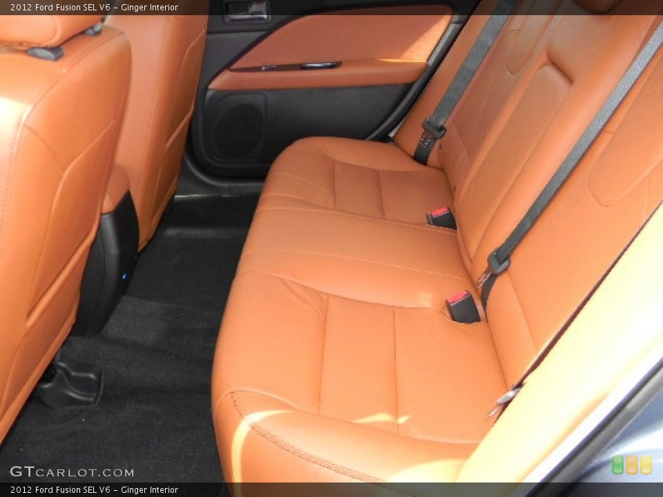 Ginger 2012 Ford Fusion Interiors