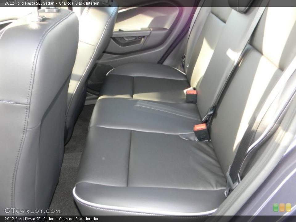 Charcoal Black Interior Photo for the 2012 Ford Fiesta SEL Sedan #57883645