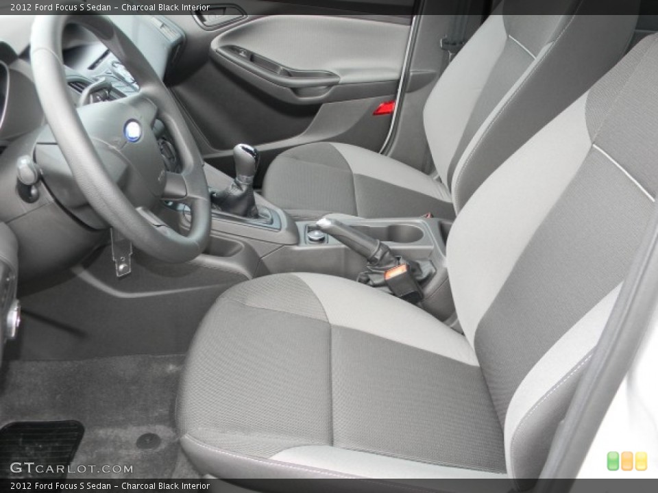 Charcoal Black Interior Photo for the 2012 Ford Focus S Sedan #57884434