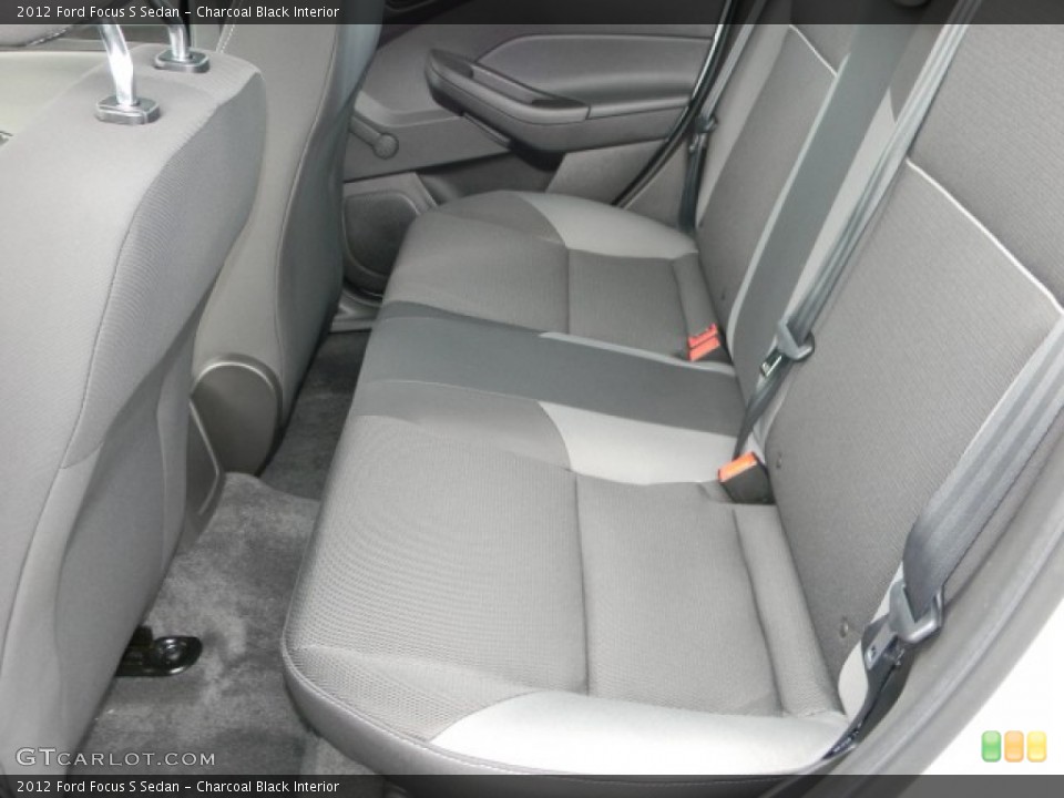 Charcoal Black Interior Photo for the 2012 Ford Focus S Sedan #57884443