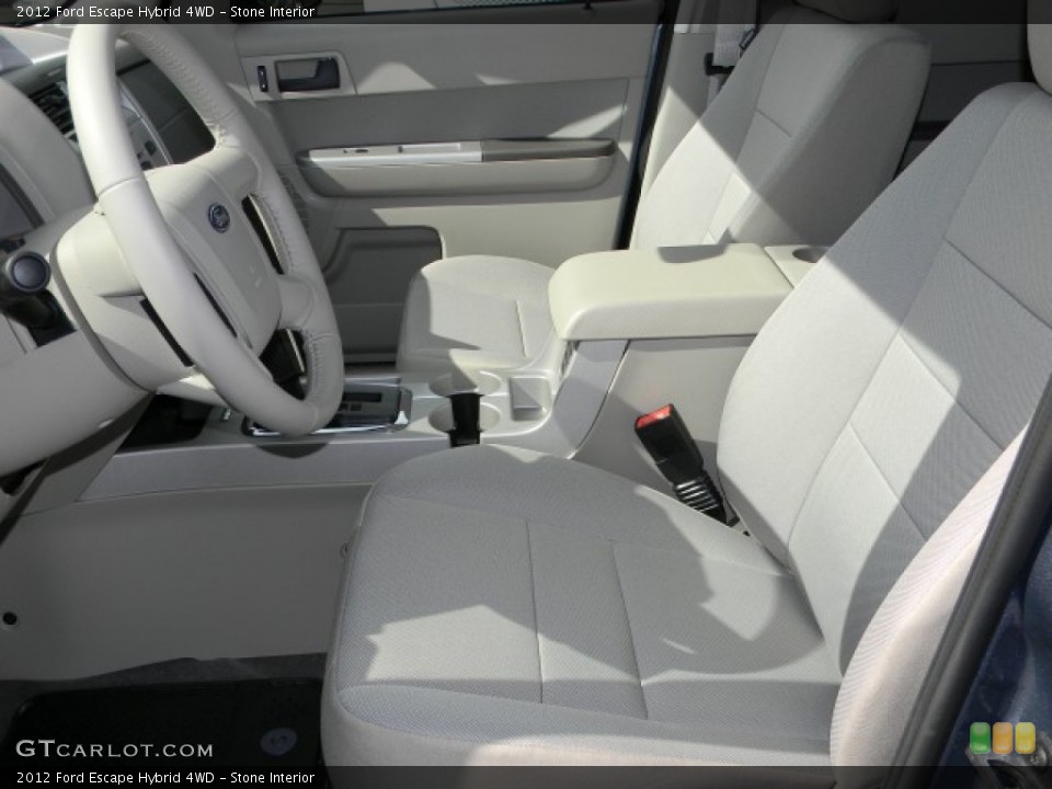 Stone Interior Photo for the 2012 Ford Escape Hybrid 4WD #57885268