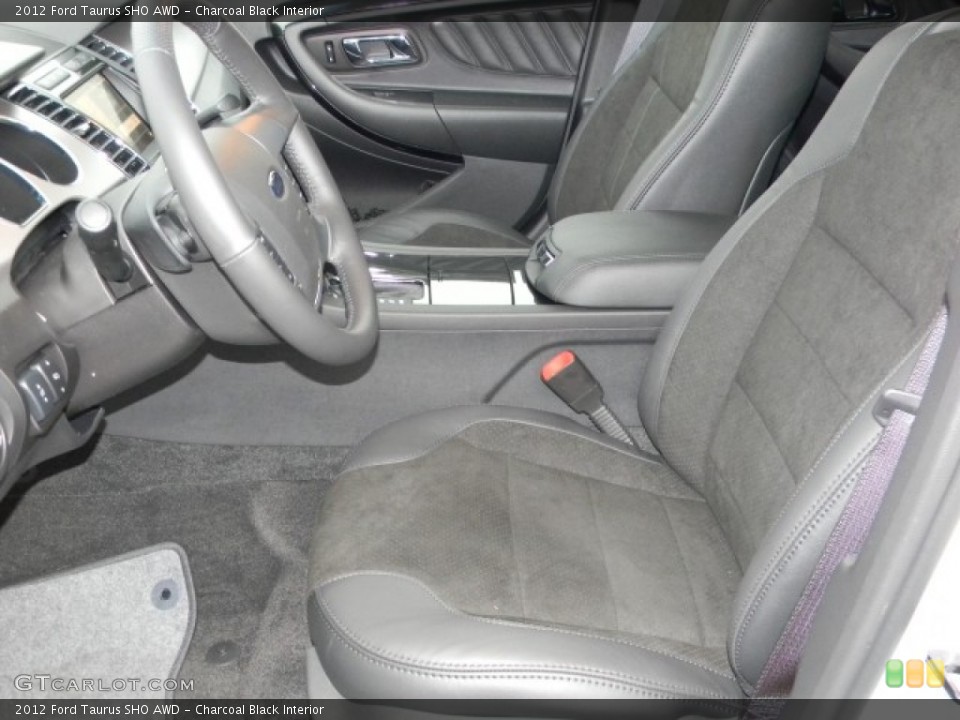 Charcoal Black Interior Photo for the 2012 Ford Taurus SHO AWD #57885595