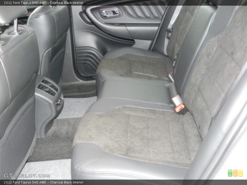 Charcoal Black Interior Photo for the 2012 Ford Taurus SHO AWD #57885604