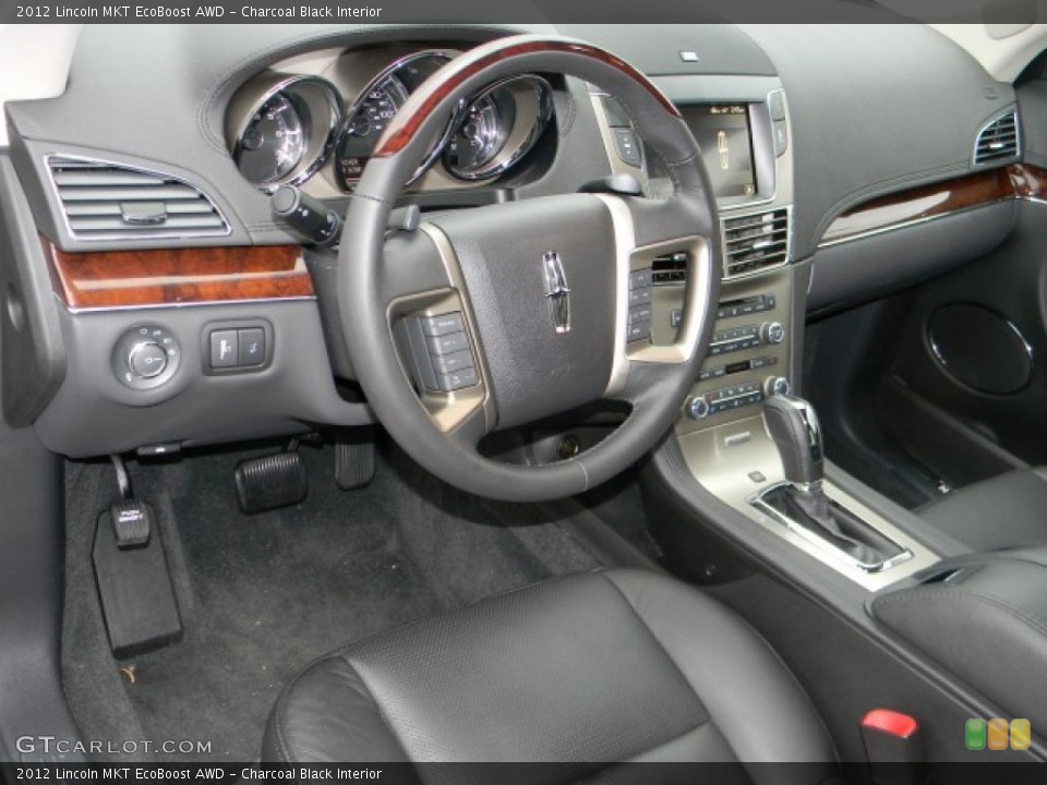 Charcoal Black Interior Photo for the 2012 Lincoln MKT EcoBoost AWD #57885823