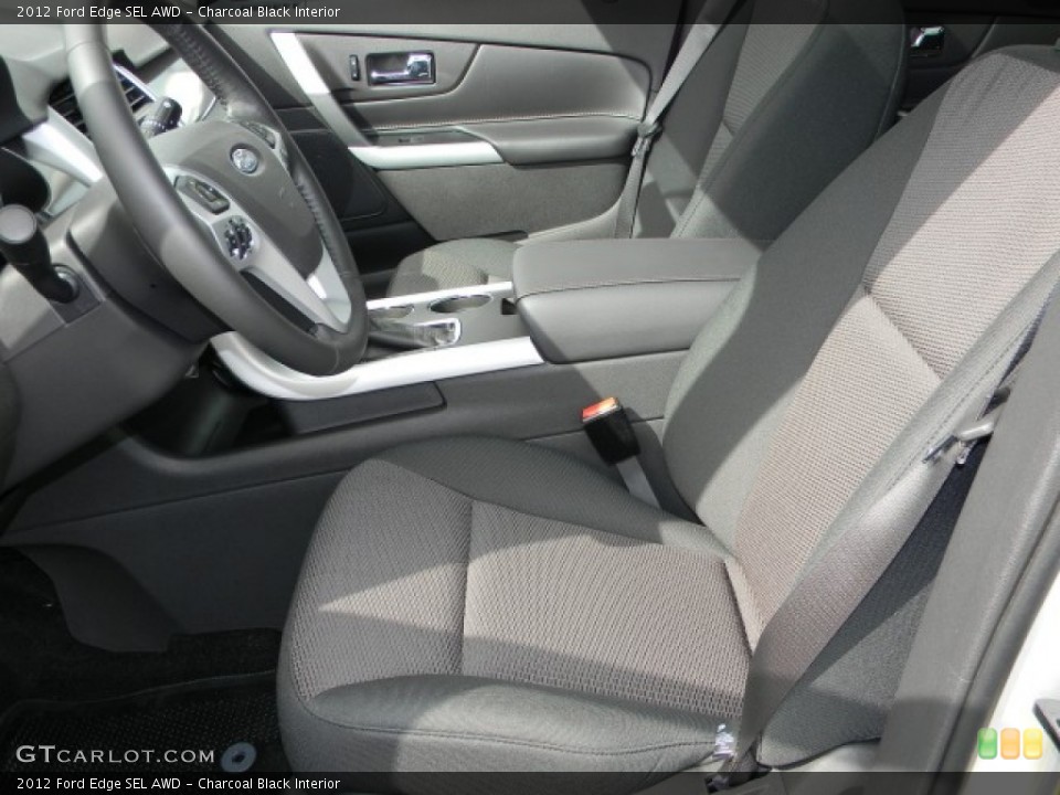 Charcoal Black Interior Photo for the 2012 Ford Edge SEL AWD #57886450