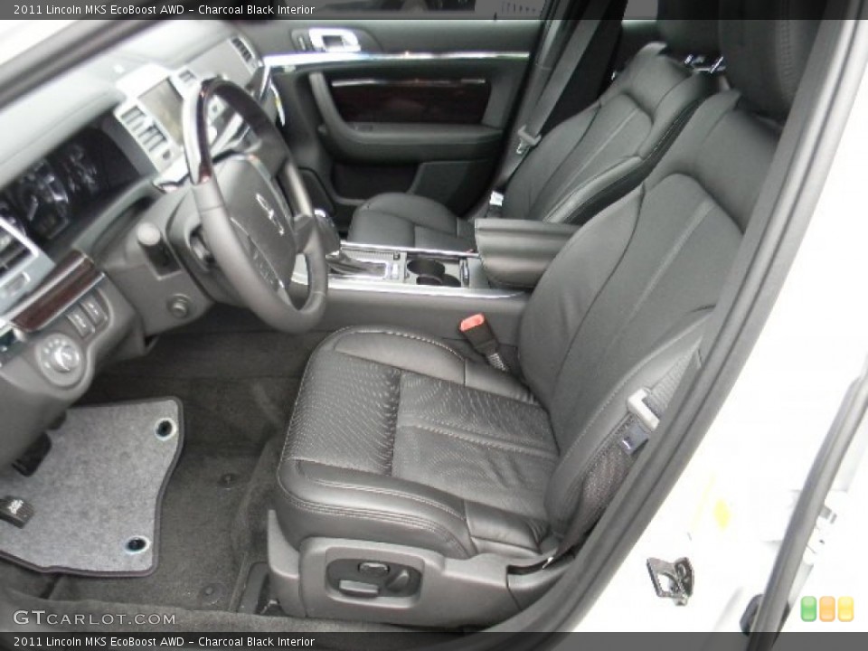 Charcoal Black Interior Photo for the 2011 Lincoln MKS EcoBoost AWD #57887112