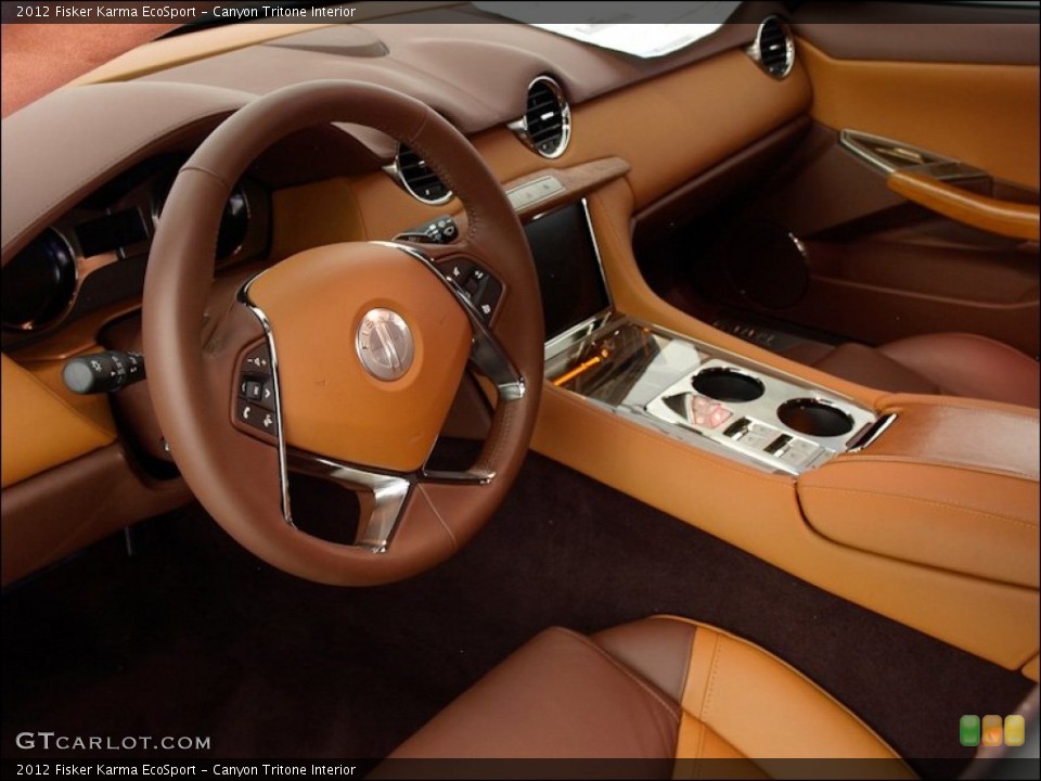 Canyon Tritone Interior Photo for the 2012 Fisker Karma EcoSport #57890175