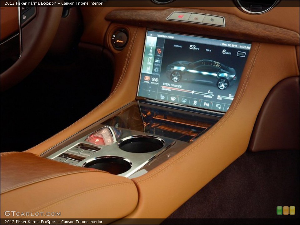 Canyon Tritone Interior Controls for the 2012 Fisker Karma EcoSport #57890188
