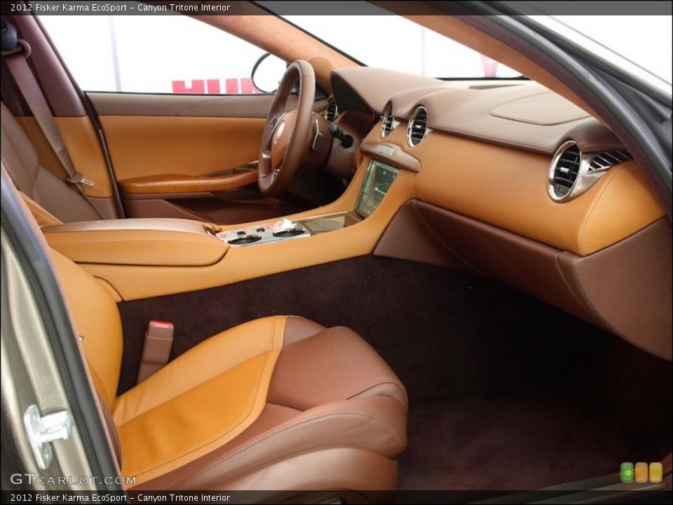 Canyon Tritone Interior Photo for the 2012 Fisker Karma EcoSport #57890242
