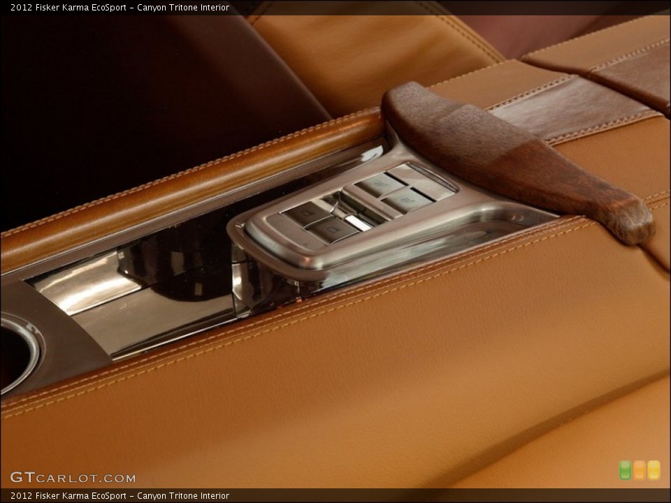 Canyon Tritone Interior Controls for the 2012 Fisker Karma EcoSport #57890263